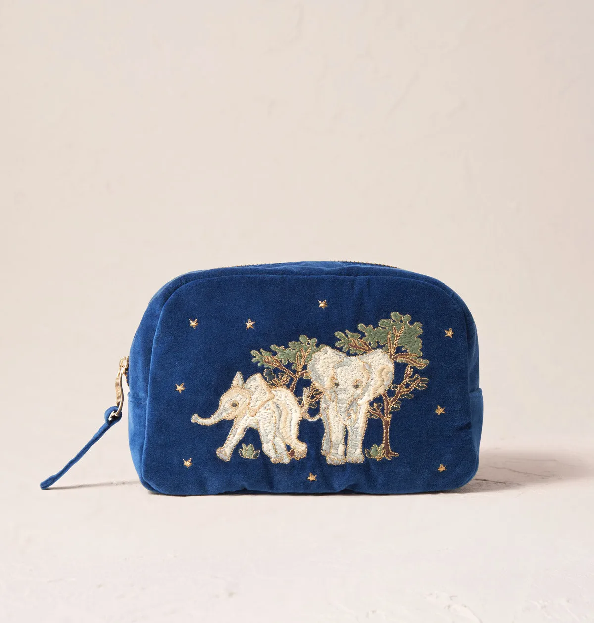 Baby Elephant Conservation Makeup Bag