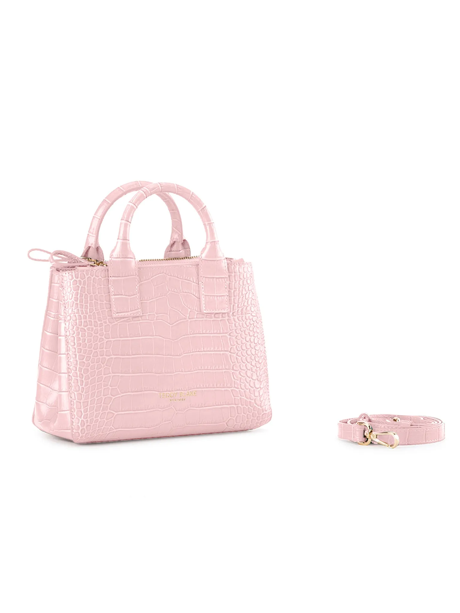 Bella Croco 9" - Light Pink