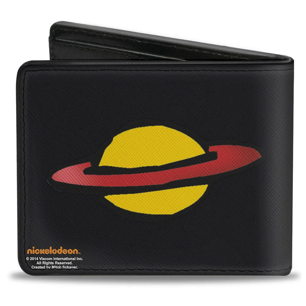 Bi-Fold Wallet - Chuckie Running Pose   Saturn Black