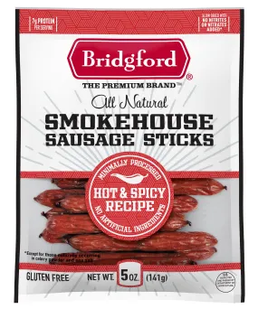 Bridgford Smokehouse Sausage Sticks 5 oz