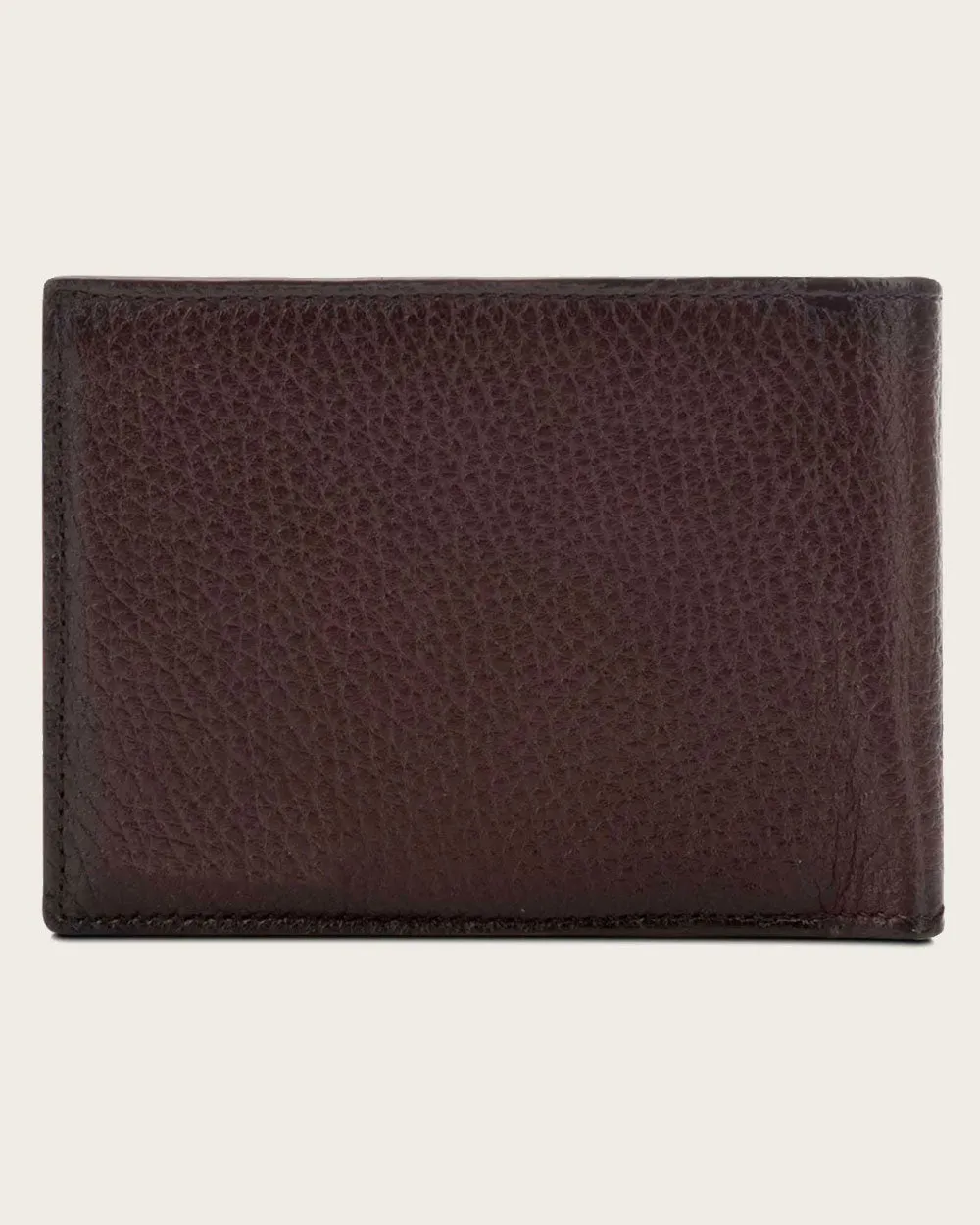 Brown bifolf deer wallet