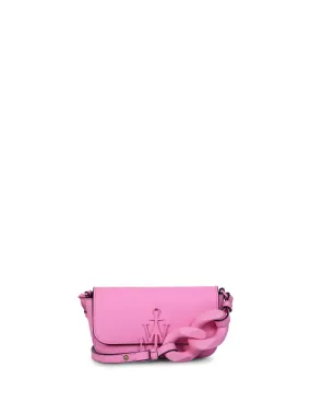 Chain Baguette Anchor pink bag