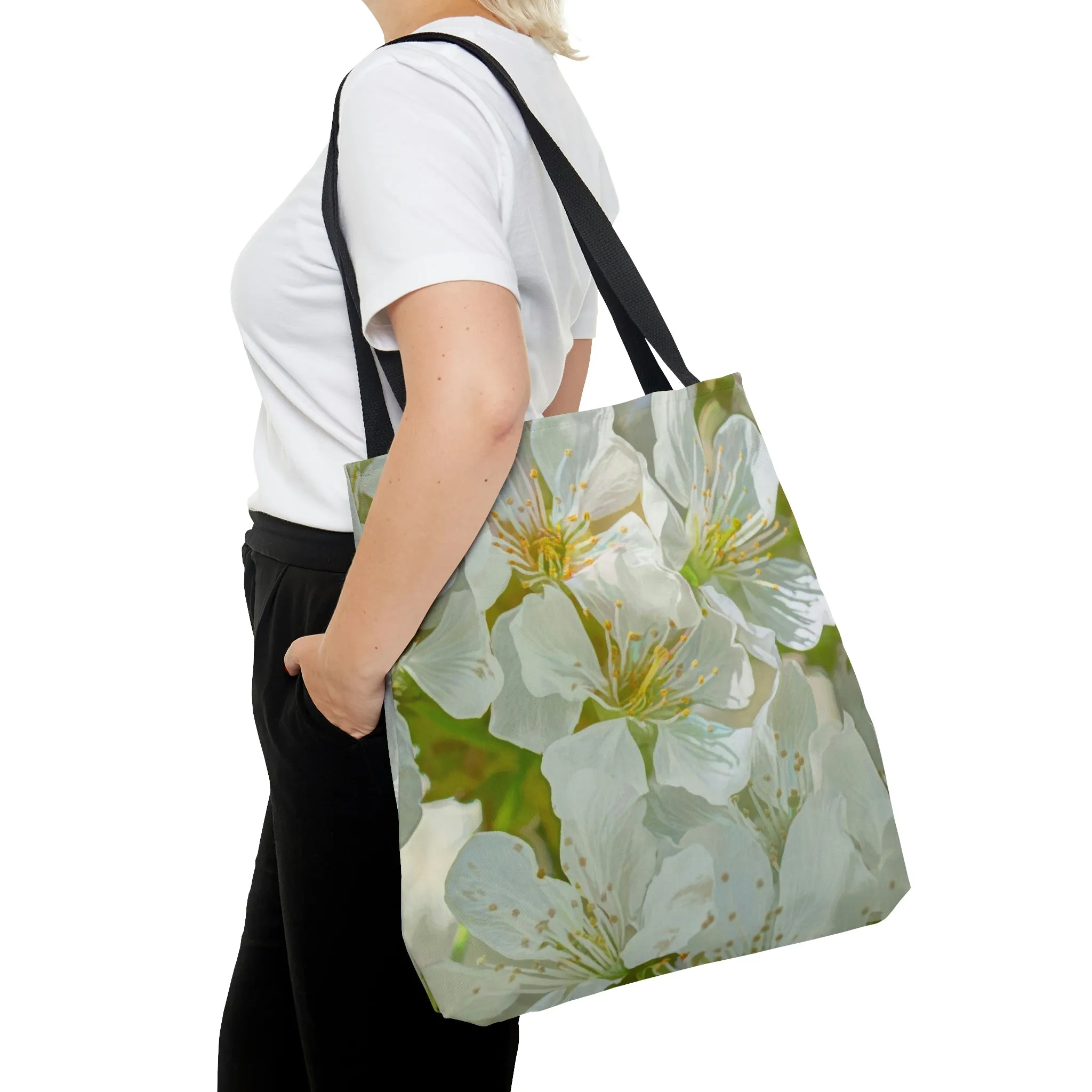 Cherry Blossom Art Tote