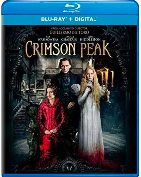 Crimson Peak, Guillermo Del Toro   Mia Wasikowska [Blu-ray] Horror Movie