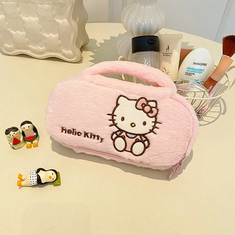 Cute Plush Storage Makeup Bag