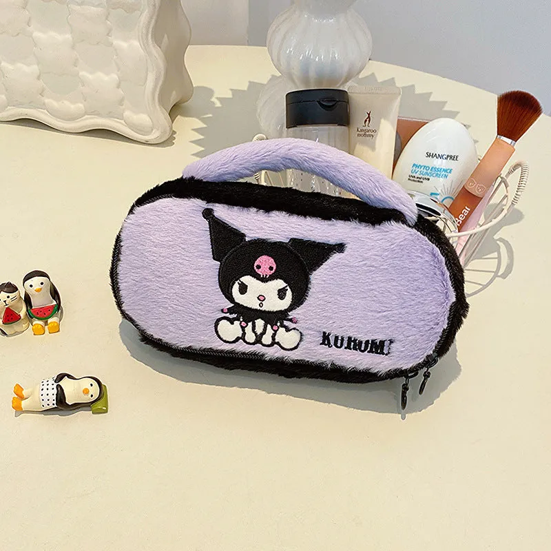 Cute Plush Storage Makeup Bag