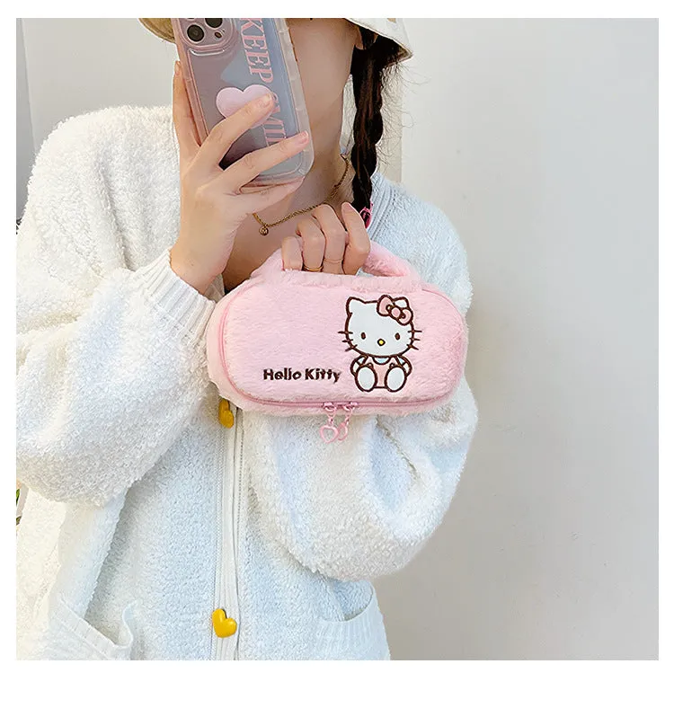 Cute Plush Storage Makeup Bag