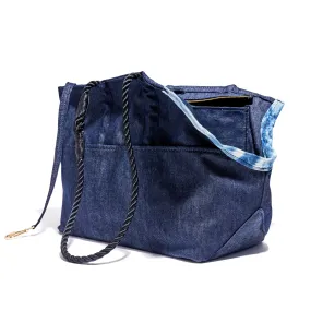 Denim Dog Tote