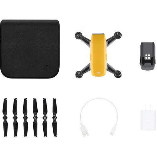 DJI Spark Fly More Combo (Sunrise Yellow)