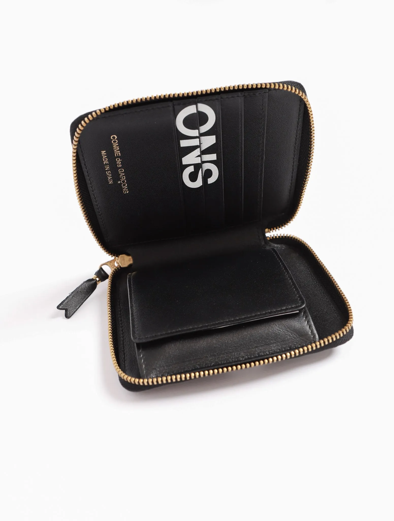 Huge Logo Square Zip Wallet