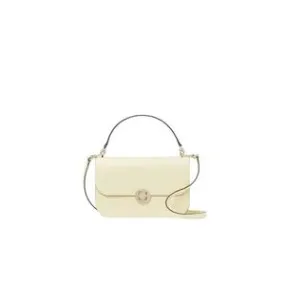 Kate Spade Audrey K7330 Top Handle Flap Crossbody Bag In Lemon Fond