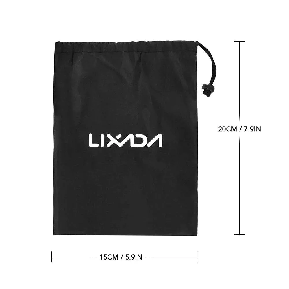 Lixada 15x20cm Storage Pouch Drawstring Carry Bag Organize Pack for Fitness Work out Yoga Home Office Outdoor 2024