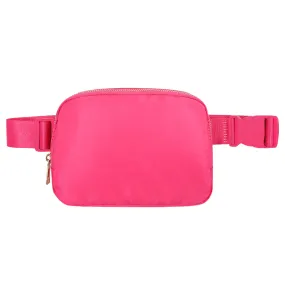 Mavi Bandz Varsity Waist Bag: Fuchsia