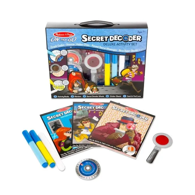 Melissa and Doug Secret Decoder Deluxe Activity Set