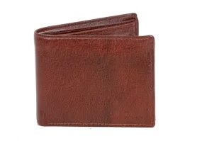 MENS LEATHER WALLET 95422 (BROWN)