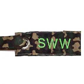 Mini Camouflage Luggage Tag