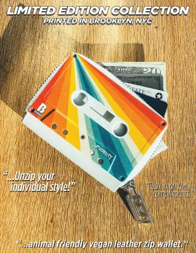 Mixtape Wallet | Retro Rainbow