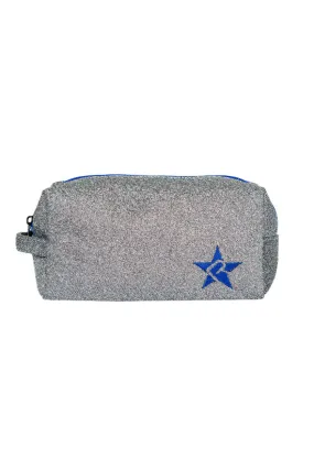 Moonstruck Rebel Makeup Bag with Blue Zipper