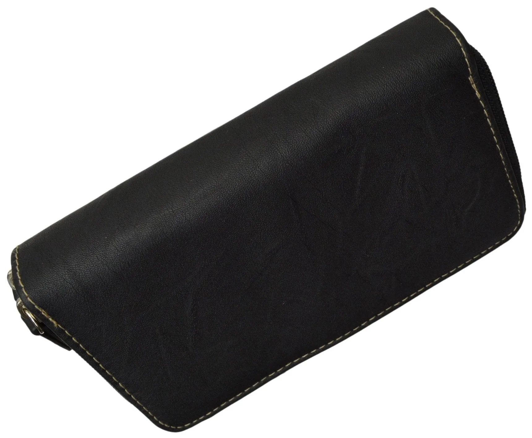 Mundi Classic Double Zip Around Wallet Clutch