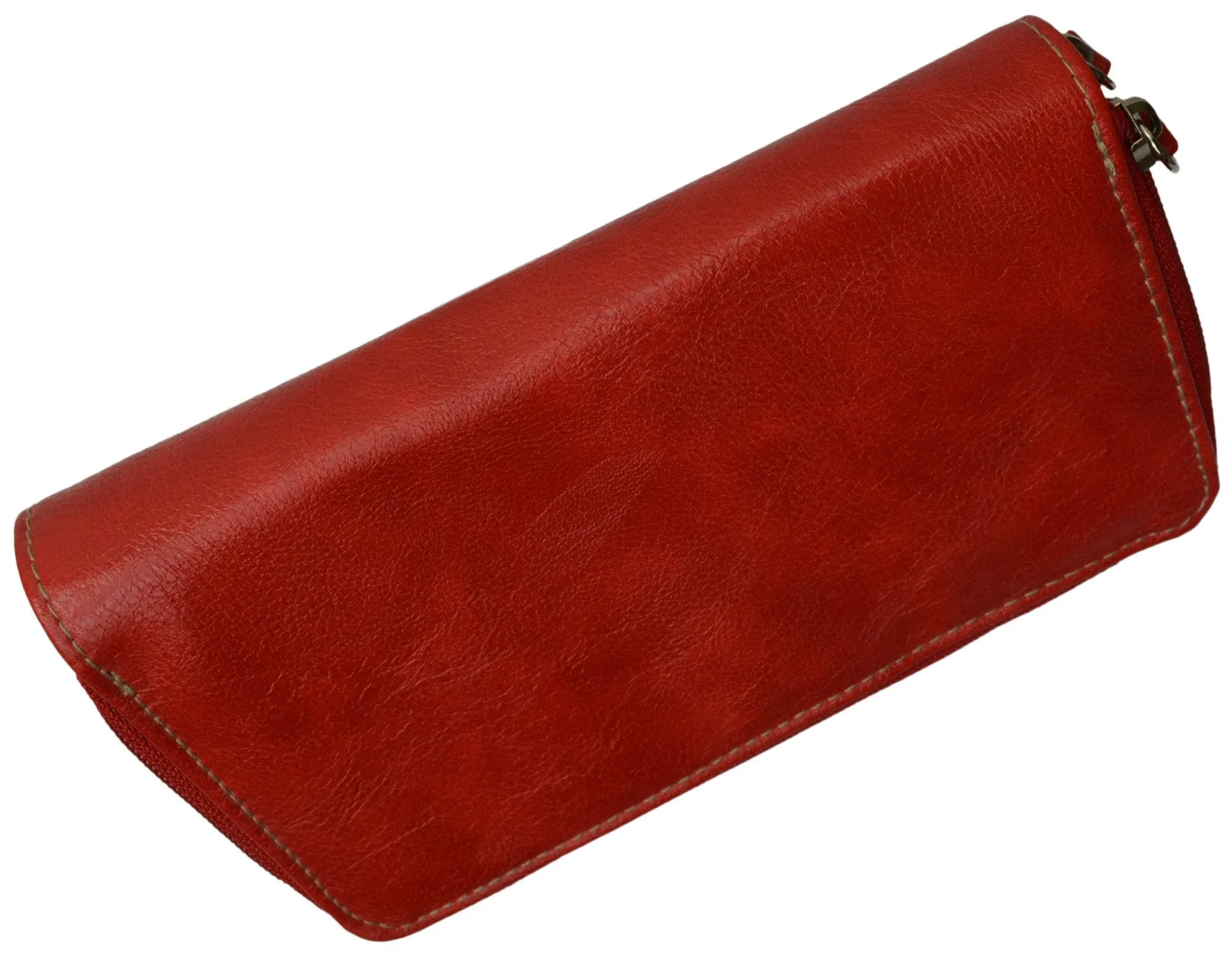 Mundi Classic Double Zip Around Wallet Clutch