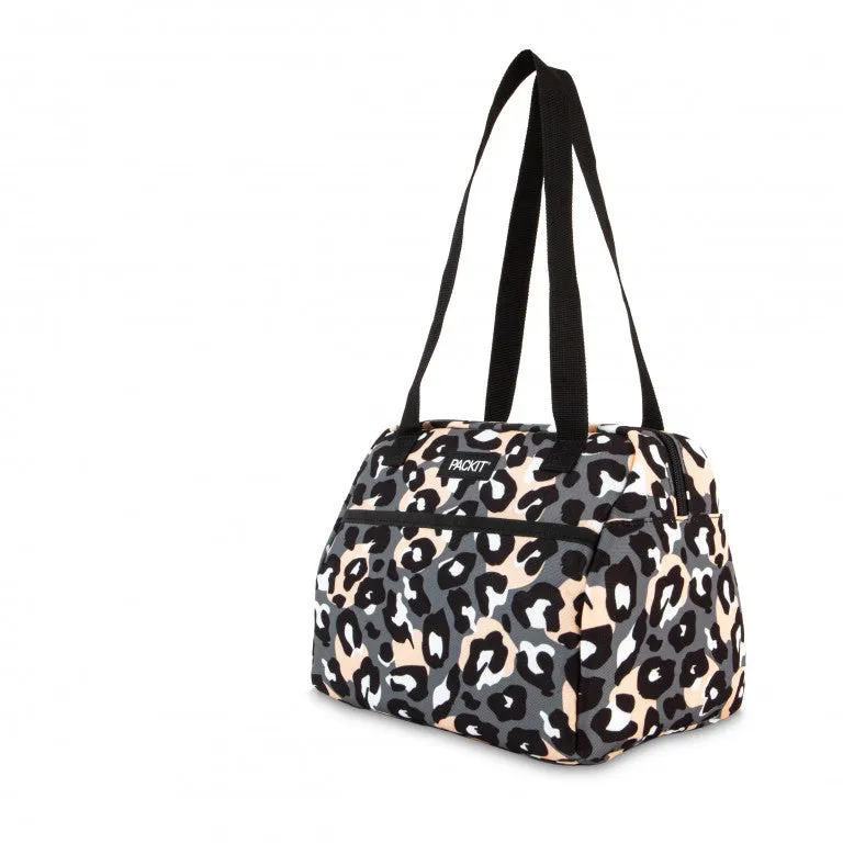 PackIt Freezable Hampton Bag - Leopard Grey