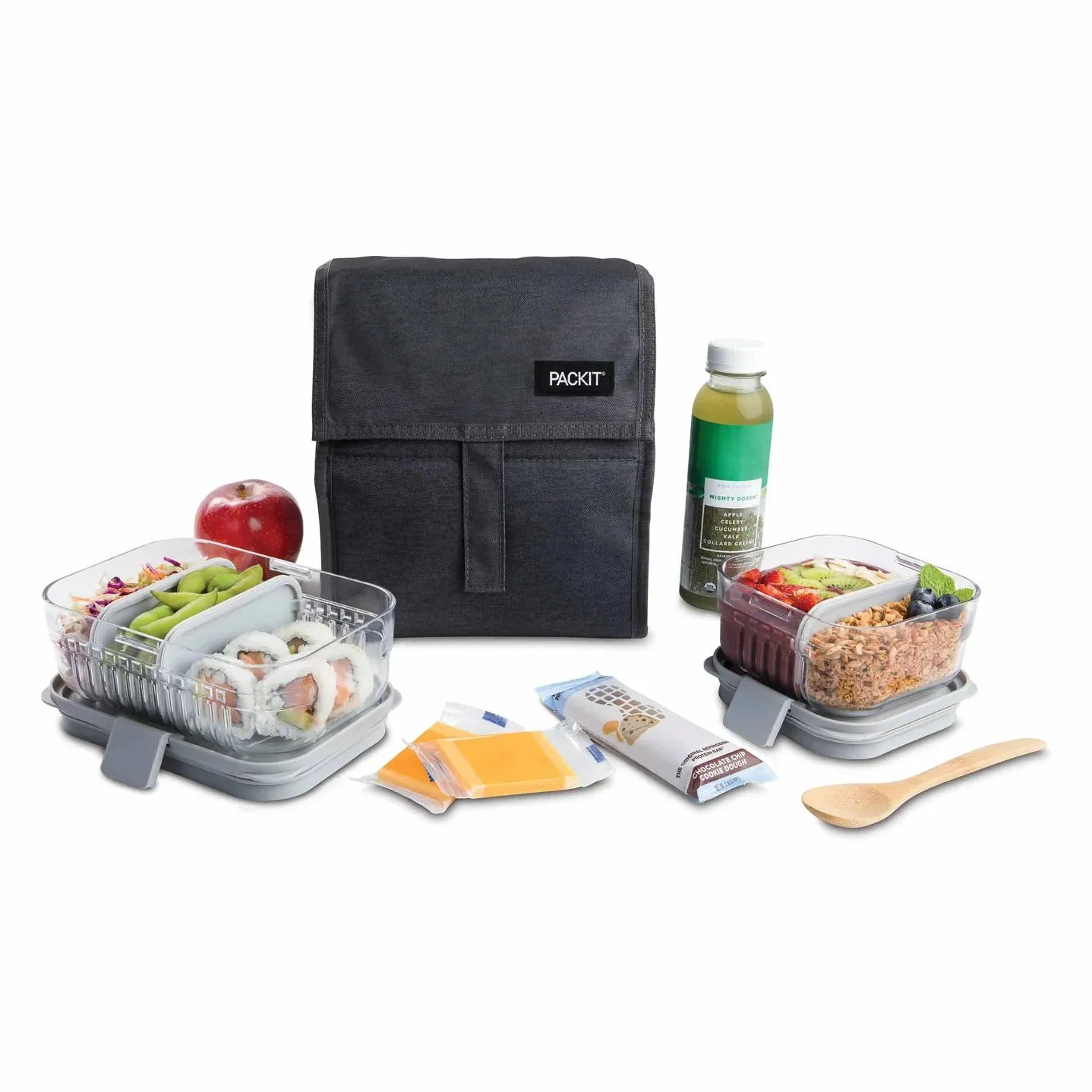 PackIt Freezable Lunch Bag - Charcoal