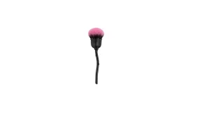 Rose Makeup Brush Black