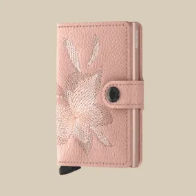 Secrid Miniwallet The Stitch - Magnolia - Rose