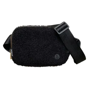 Sherpa Crossbody Bag | Black