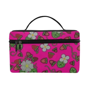 Strawberry Dreams Blush Cosmetic Bag/Large