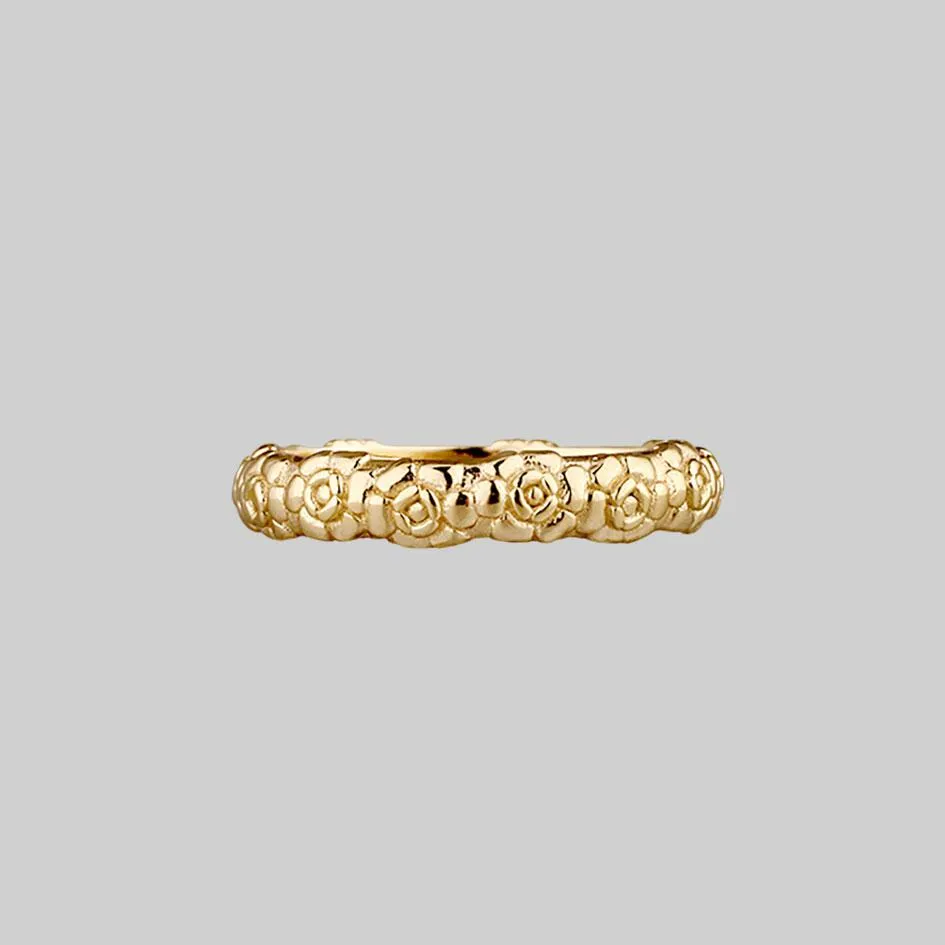 This Too Shall Pass Posie Ring - Gold