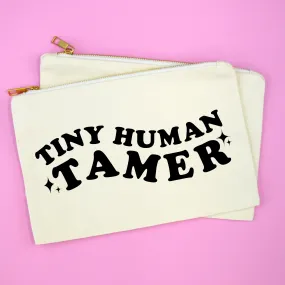 Tiny Human Tamer Cosmetic Bag, Teacher Pouch