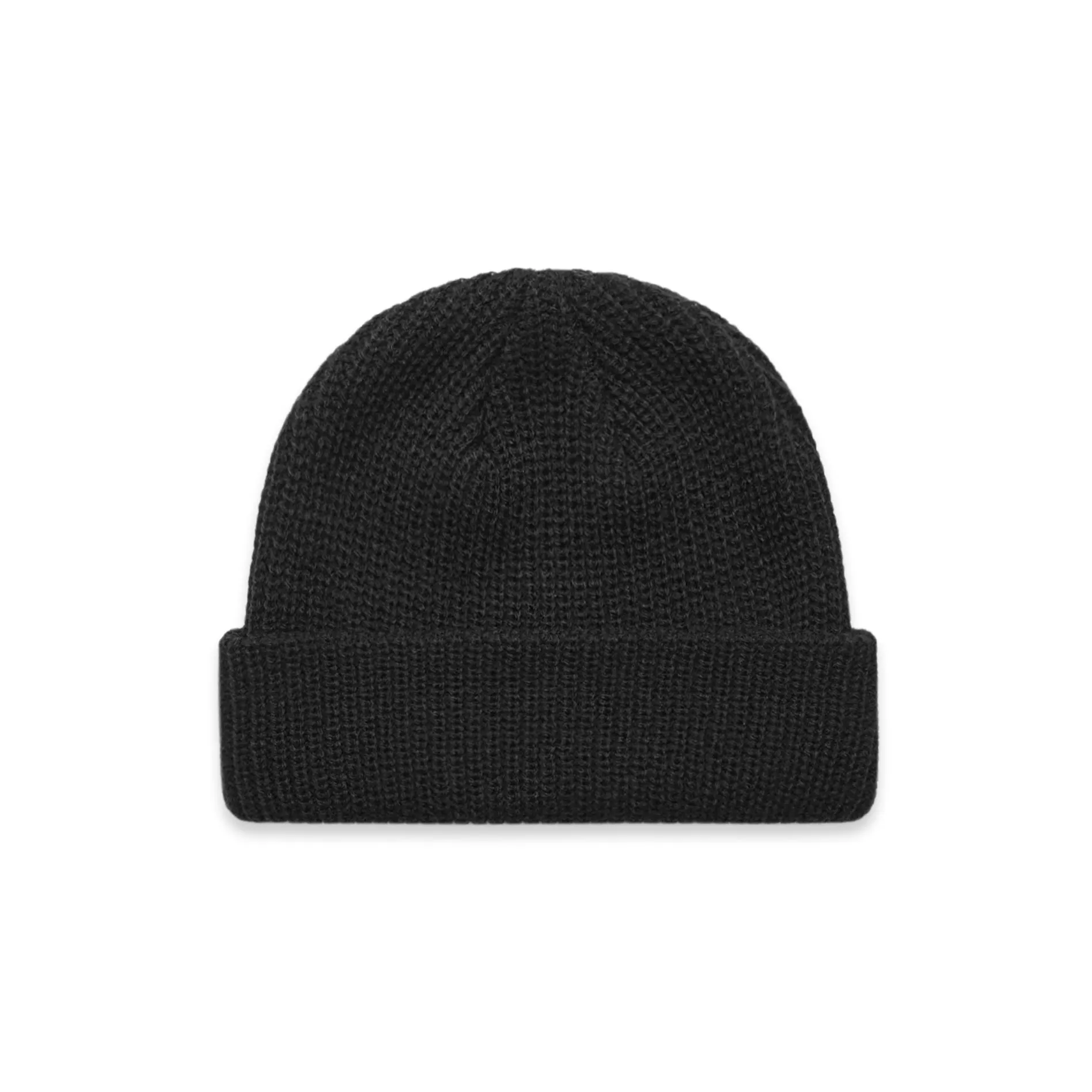 Ultimate Fitted Cuffed Beanie - Black